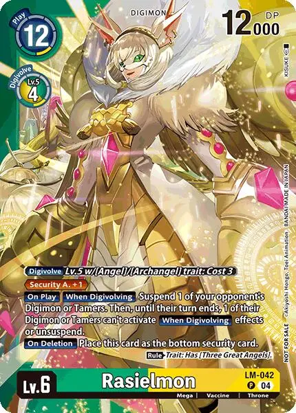 Raiselmon [Lm-042] (Limited Card Pack) [World Convergence] 1