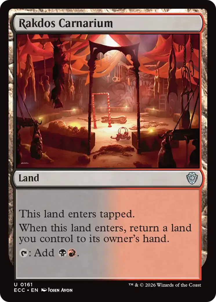 Rakdos Carnarium [Lorwyn Eclipsed Commander] 1