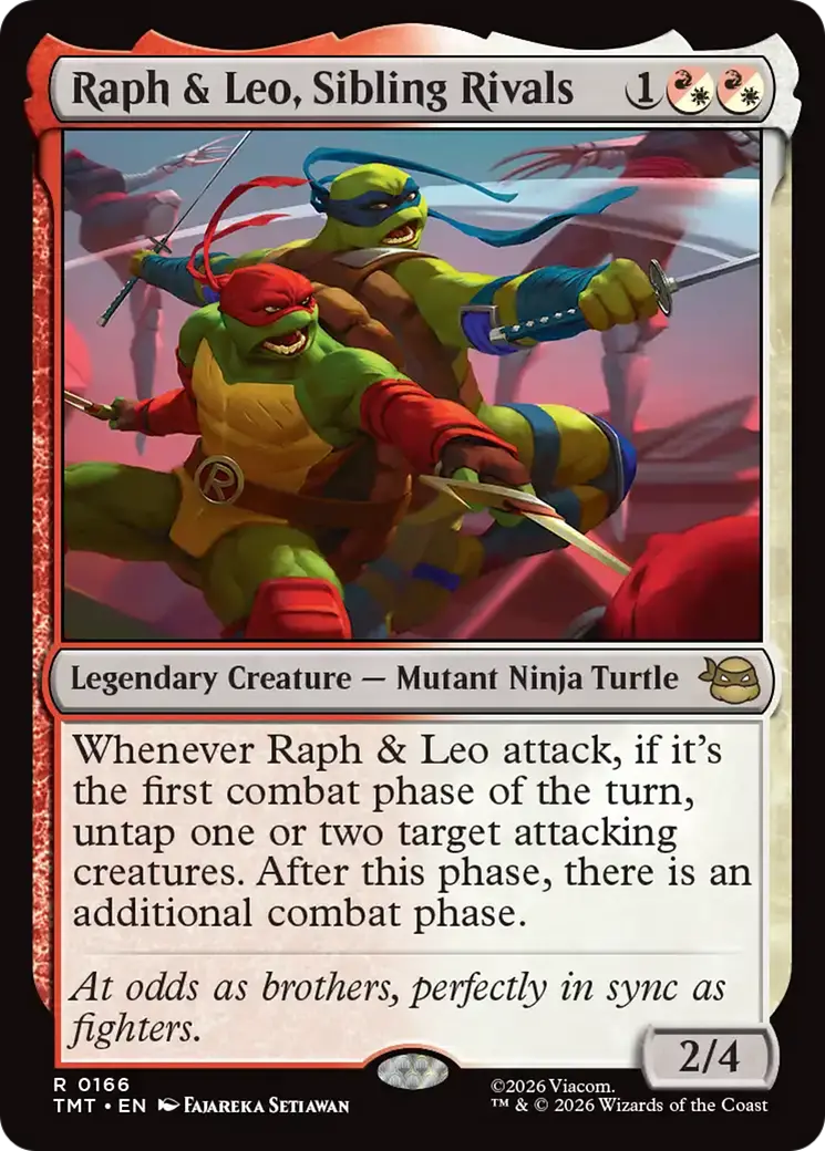Raph & Leo, Sibling Rivals [Teenage Mutant Ninja Turtles] 1