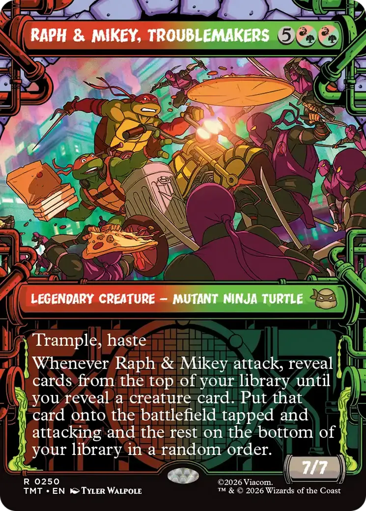 Raph & Mikey, Troublemakers (Showcase) [Teenage Mutant Ninja Turtles] 1