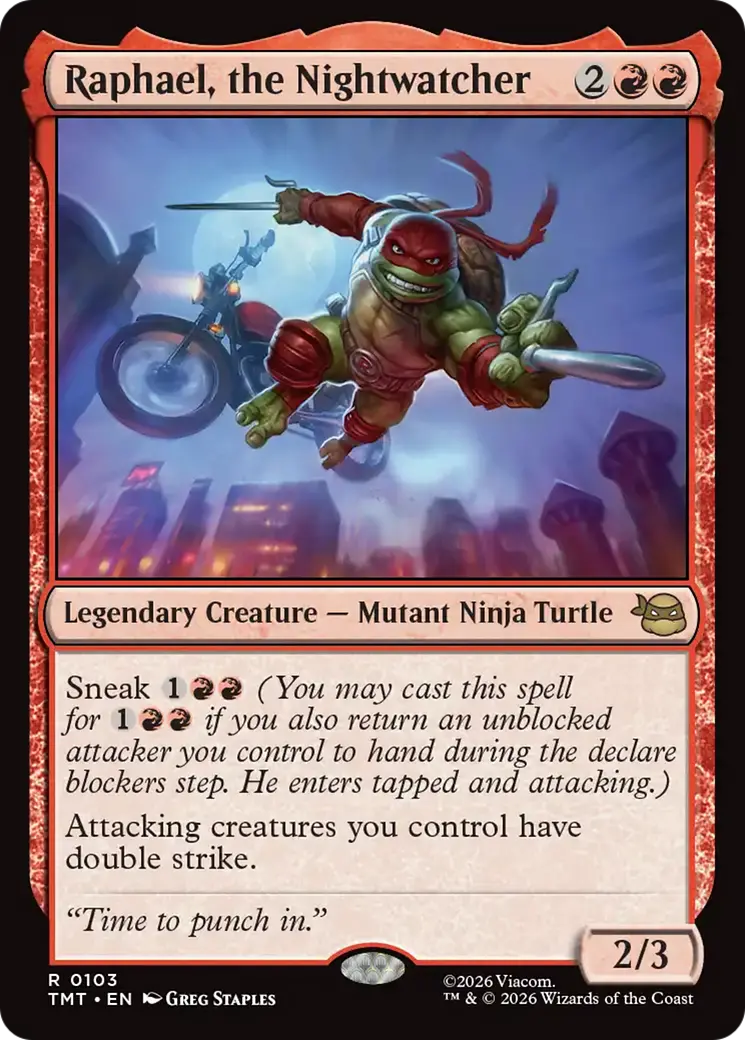 Raphael, The Nightwatcher [Teenage Mutant Ninja Turtles] 1