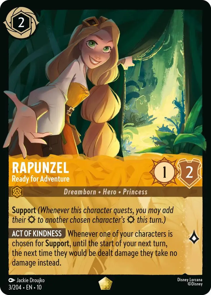 Rapunzel - Ready For Adventure (3/204) [Whispers In The Well] 1