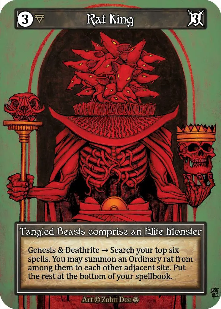 Rat King (Foil) [Gothic] 1