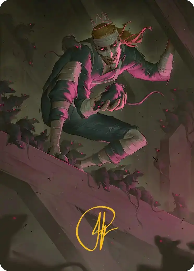 Rat King, The Chaosbringer Art Card (Gold-Stamped Signature) [Teenage Mutant Ninja Turtles Art Series] 1
