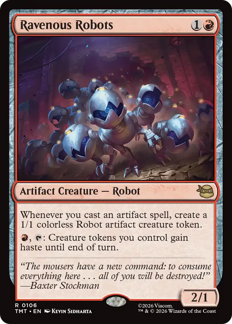 Ravenous Robots [Teenage Mutant Ninja Turtles] 1