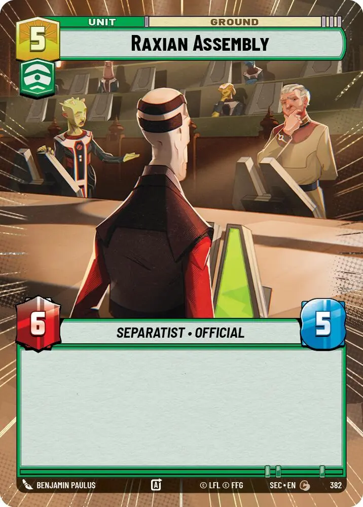 Raxian Assembly (382) (Hyperspace) (382) [Secrets Of Power] 1