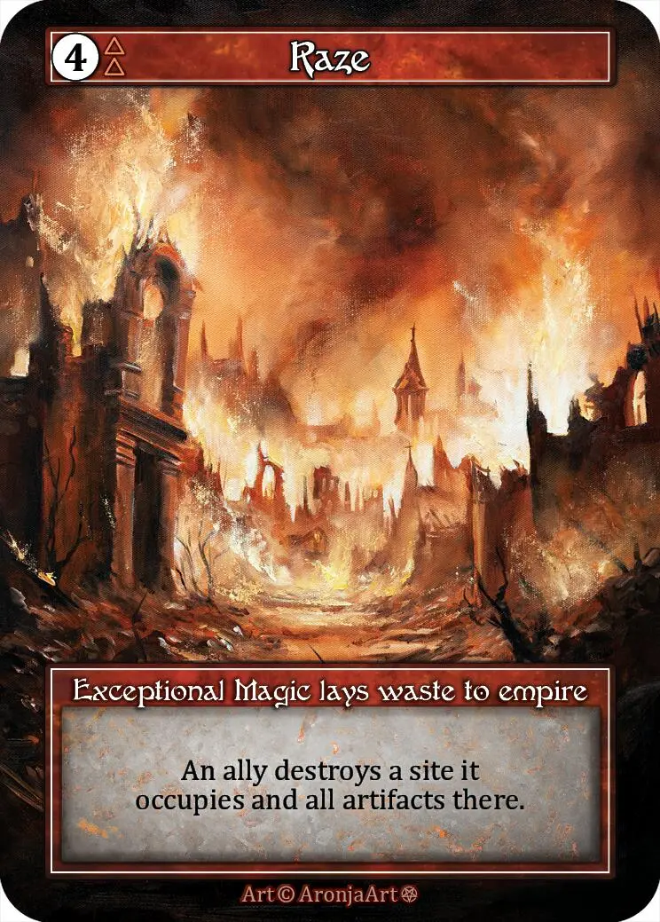 Raze (Foil) [Gothic] 1