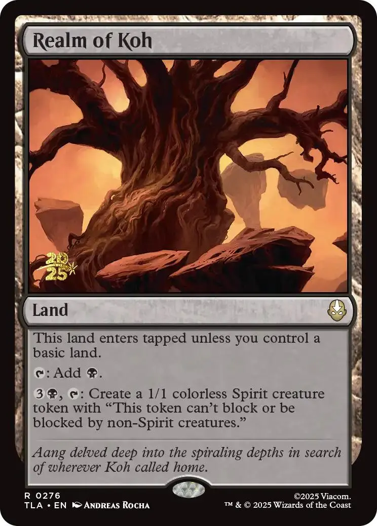 Realm Of Koh [Avatar: The Last Airbender Prerelease Cards] 1