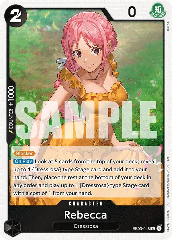 Rebecca [Extra Booster: One Piece Heroines Edition] 1