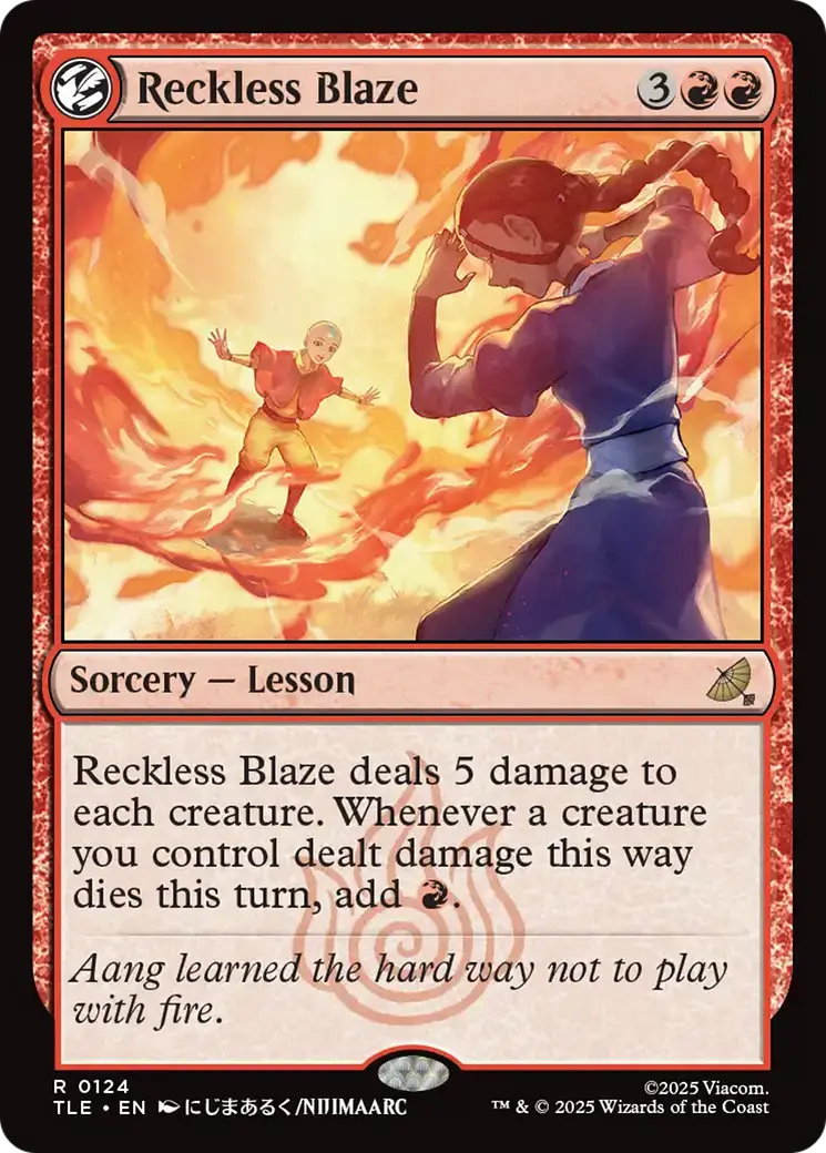 Reckless Blaze [Avatar: The Last Airbender: Eternal-Legal] 1