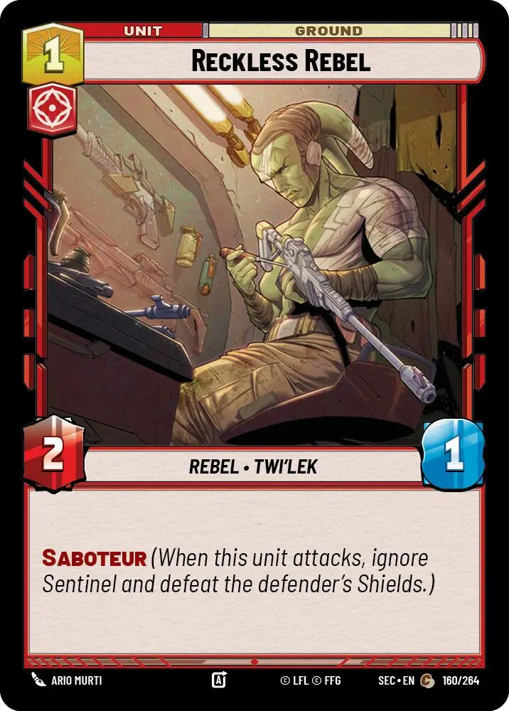 Reckless Rebel (160/264) (160/264) [Secrets Of Power] 1