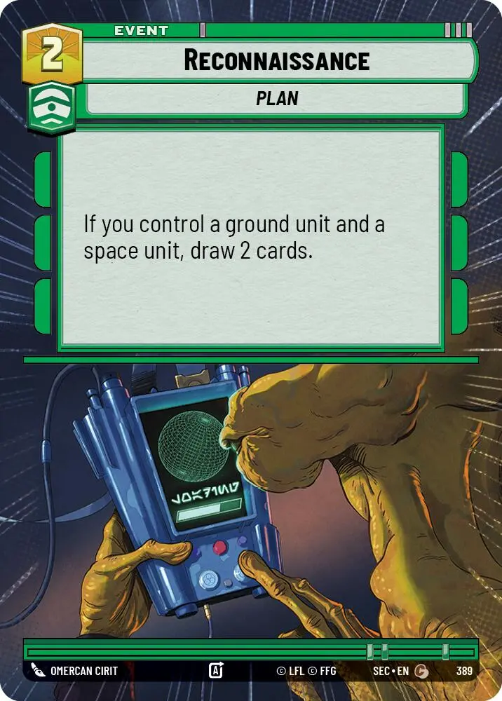 Reconnaissance (389) (Hyperspace) (389) [Secrets Of Power] 1