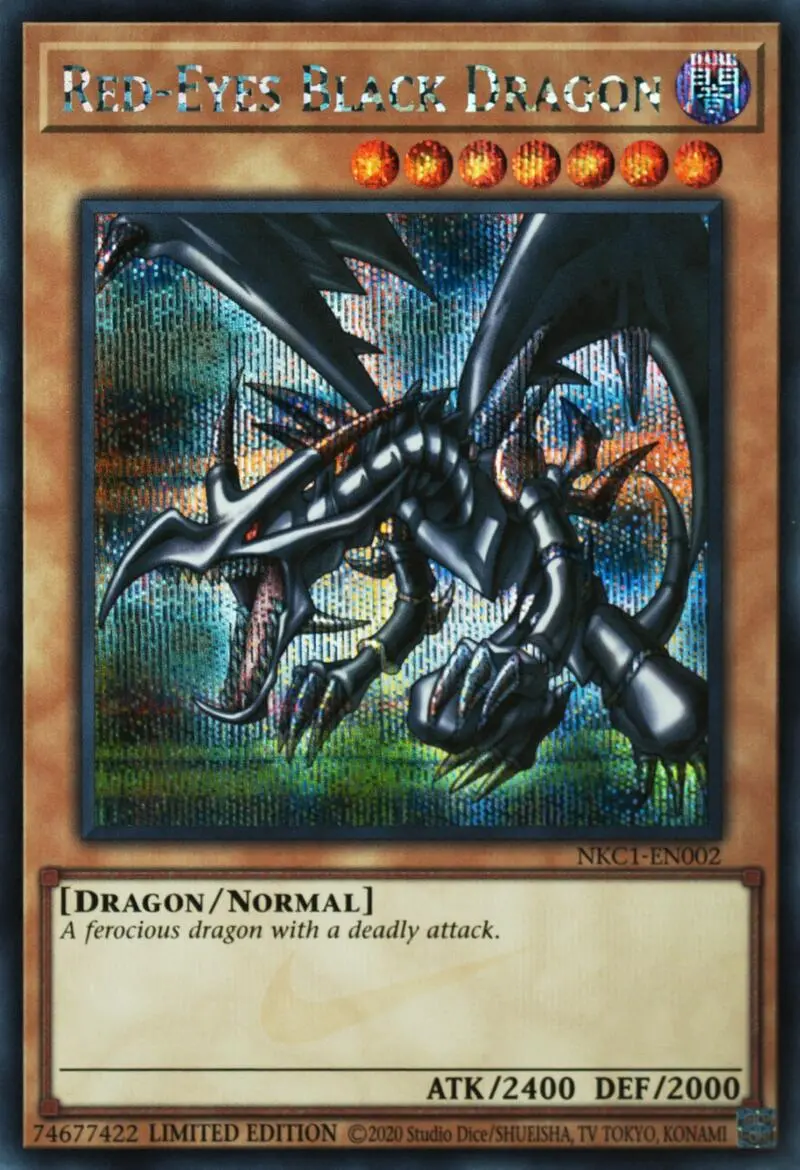 Red-Eyes Black Dragon (Nike Collaboration) [Nkc1-En002] Prismatic Secret Rare 1