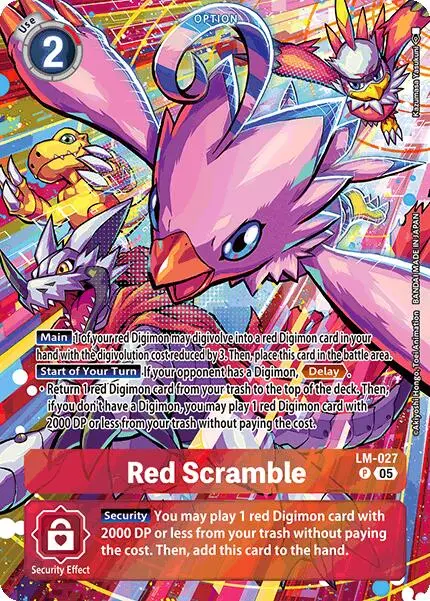 Red Scramble [Lm-027] (Alternate Art) [Starter Deck: Hero Of Hope] 1
