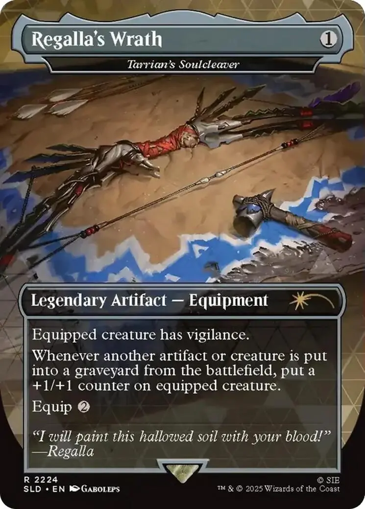 Regalla's Wrath - Tarrian's Soulcleaver [Secret Lair Drop Series] 1