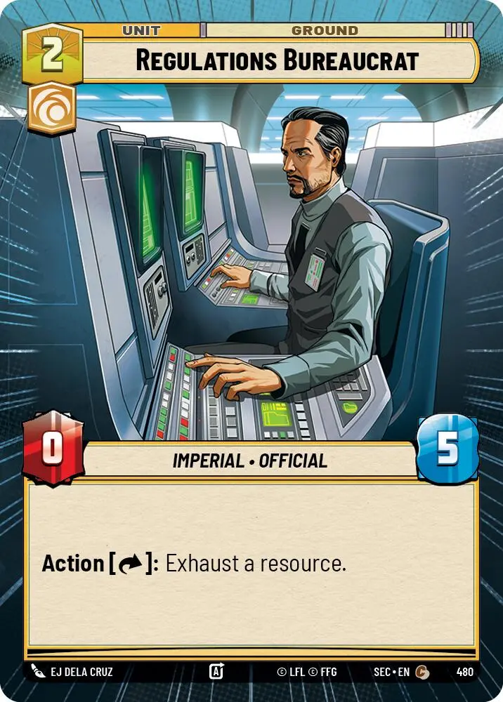 Regulations Bureaucrat (480) (Hyperspace) (480) [Secrets Of Power] 1