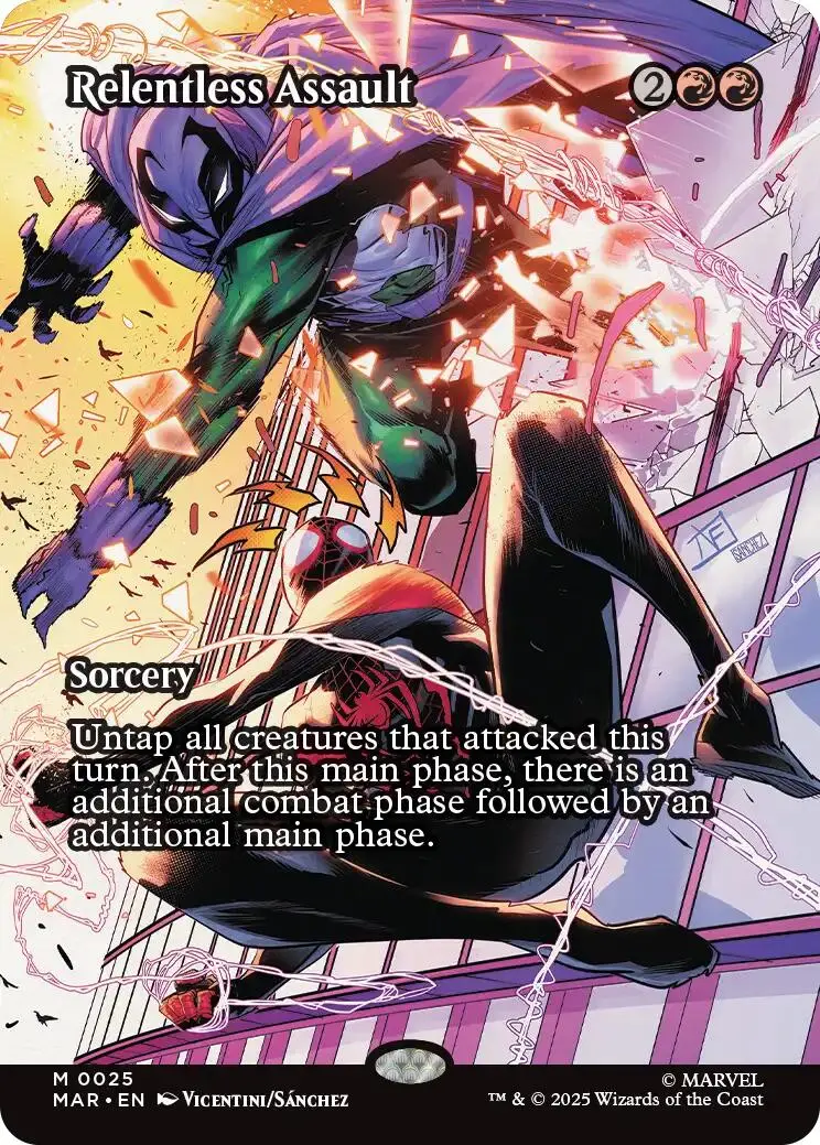 Relentless Assault (Borderless) [Marvel Universe: Eternal-Legal] 1