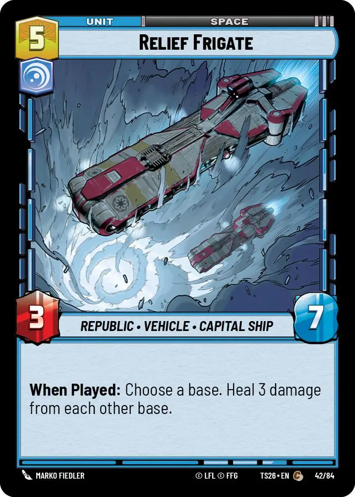 Relief Frigate (42/84) (42/84) [Twin Suns] 1