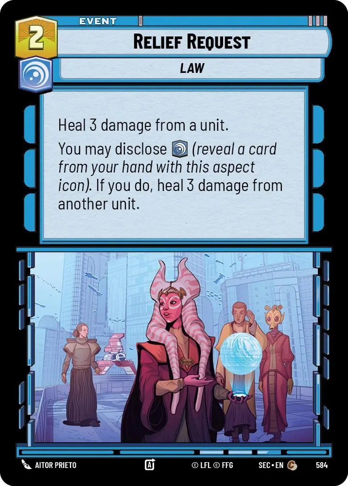 Relief Request (584) (Foil) (584) [Secrets Of Power] 1