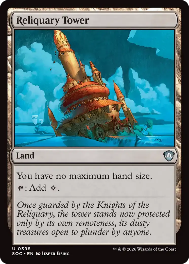 Reliquary Tower [Secrets Of Strixhaven Commander] 1