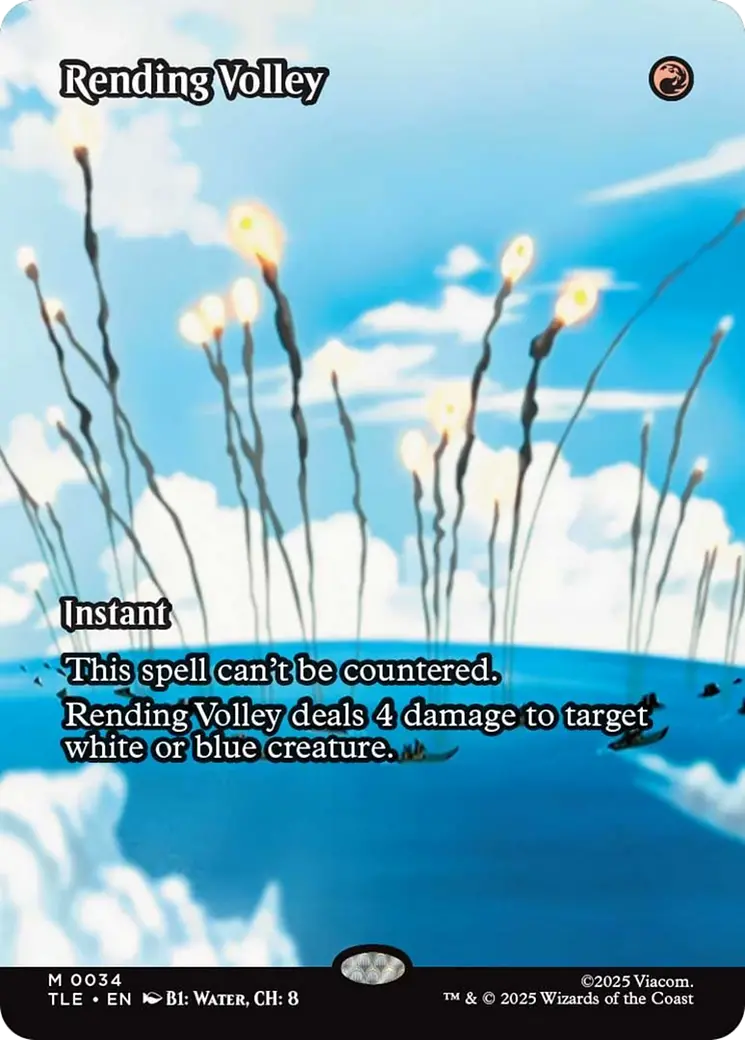 Rending Volley (Borderless) [Avatar: The Last Airbender: Eternal-Legal] 1