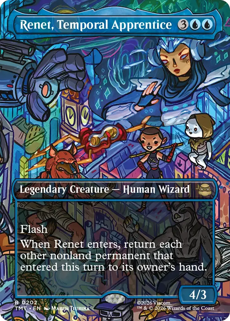 Renet, Temporal Apprentice (Borderless) [Teenage Mutant Ninja Turtles] 1