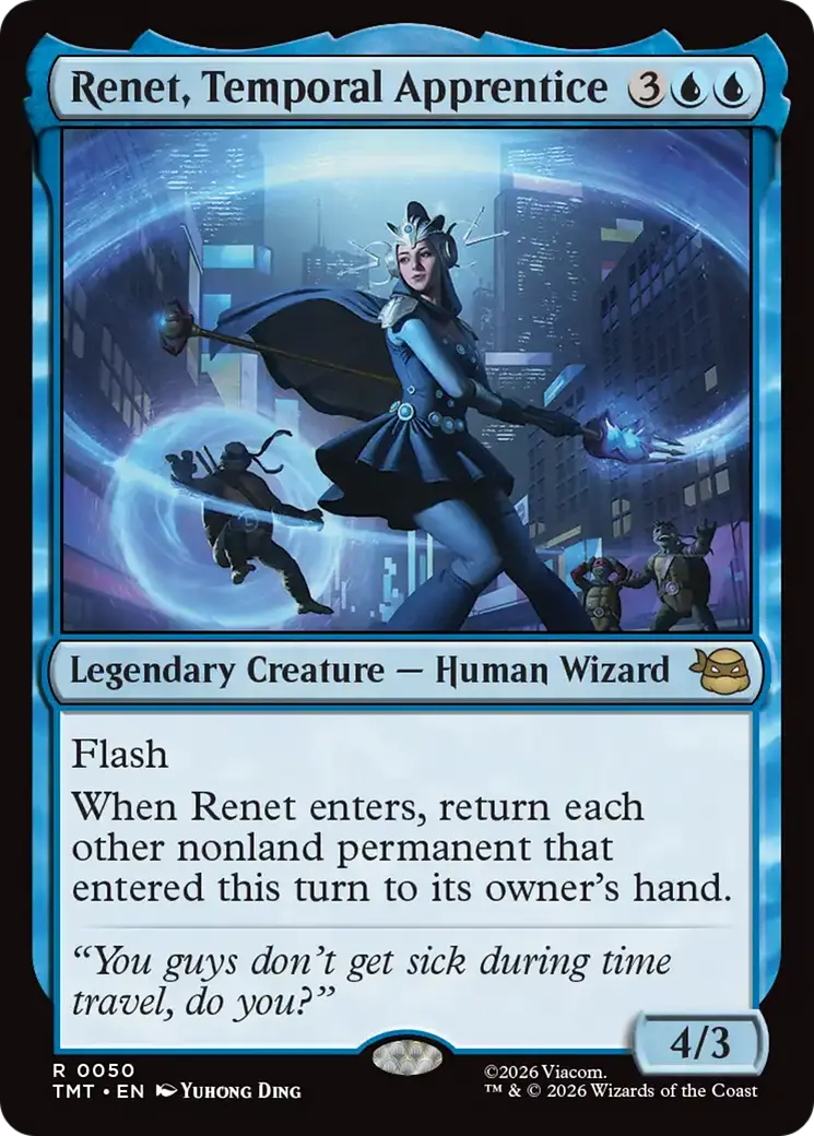 Renet, Temporal Apprentice [Teenage Mutant Ninja Turtles] 1