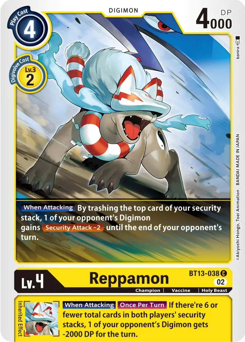 Reppamon [Bt13-038] [Versus Royal Knights Booster] 1