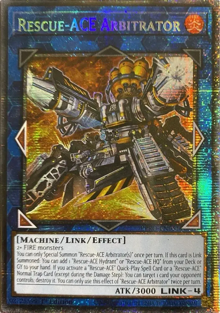 Rescue-Ace Arbitrator (Starlight Rare) [Bpro-En051] Starlight Rare 1