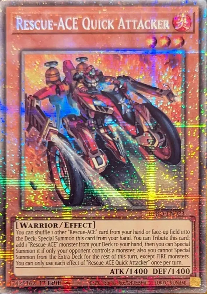 Rescue-Ace Quick Attacker (Starlight Rare) [Bpro-En023] Starlight Rare 1
