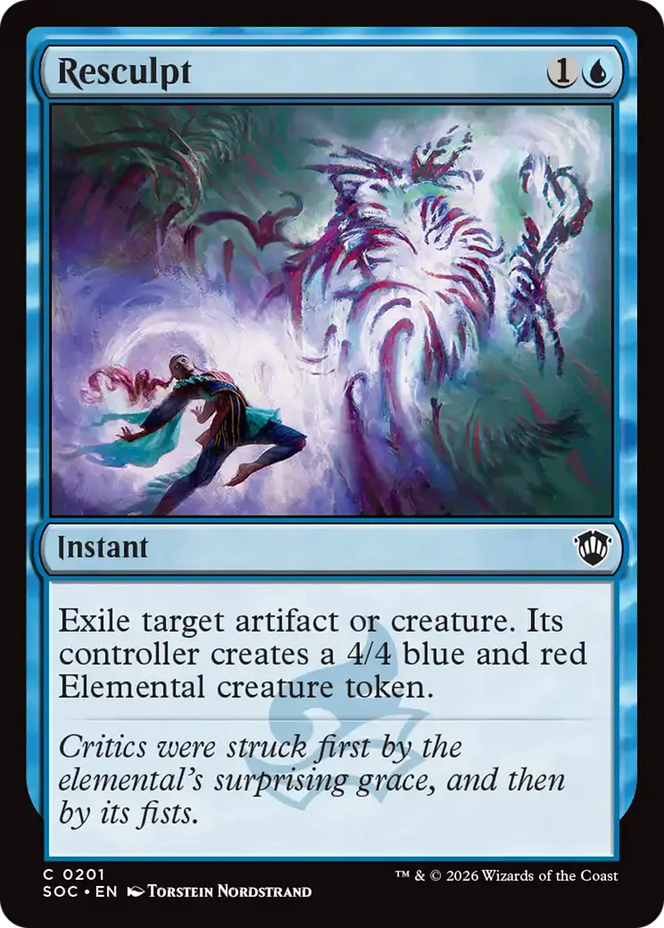 Resculpt [Secrets Of Strixhaven Commander] 1