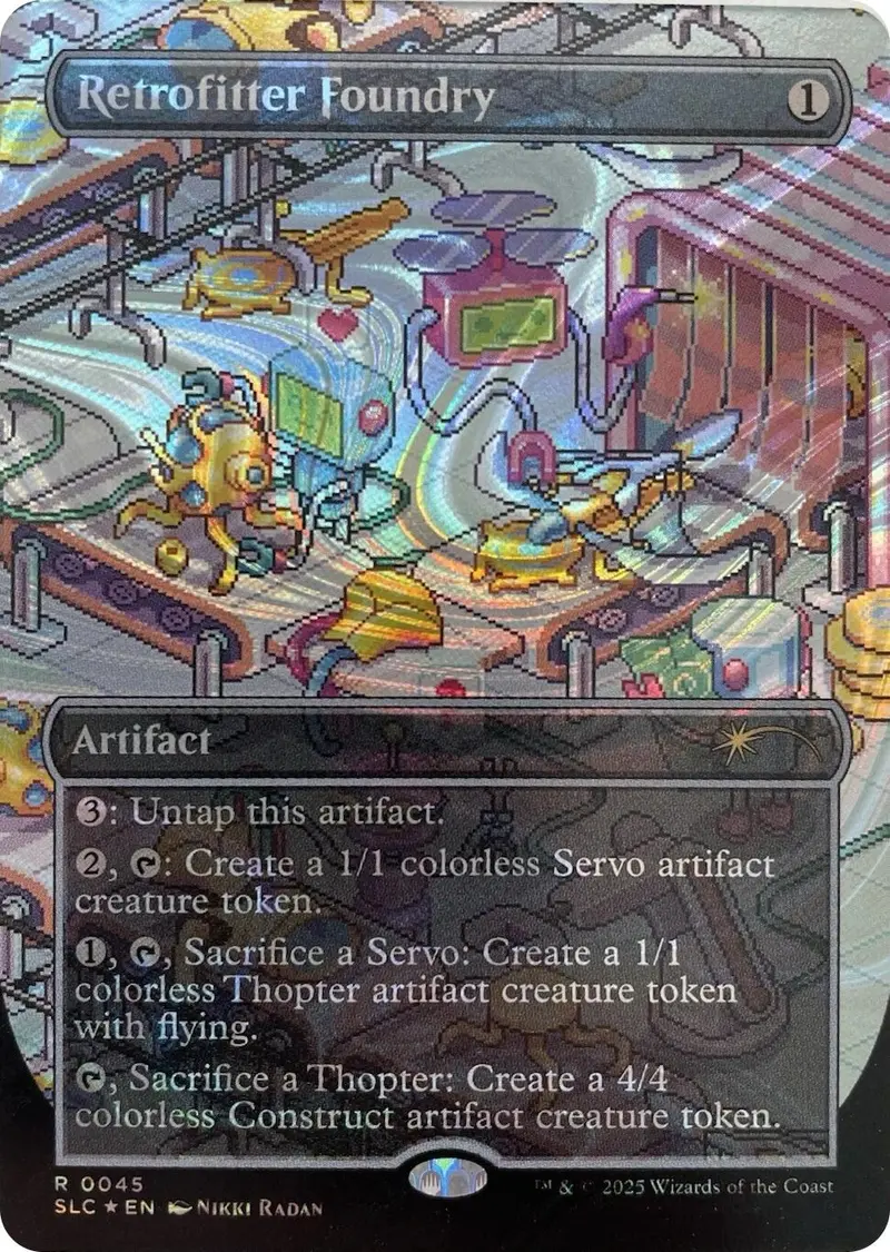 Retrofitter Foundry (Halo Foil) [Secret Lair Countdown Kit] 1