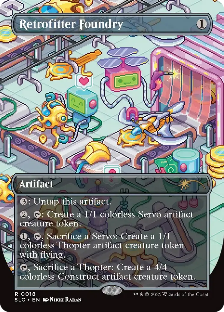 Retrofitter Foundry [Secret Lair Countdown Kit] 1