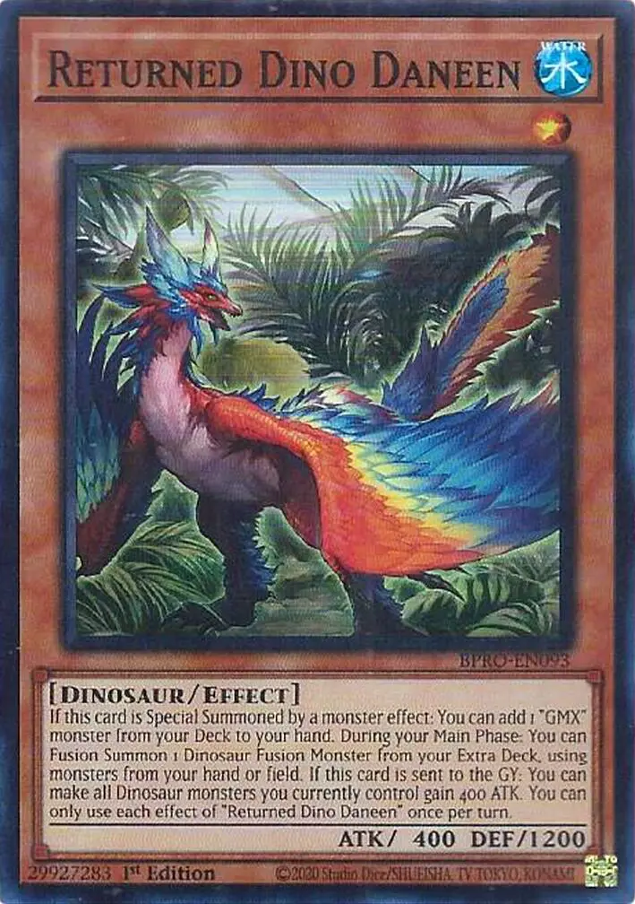 Returned Dino Daneen [Bpro-En093] Super Rare 1