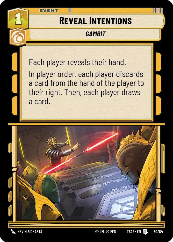 Reveal Intentions (80/84) (80/84) [Twin Suns] 1