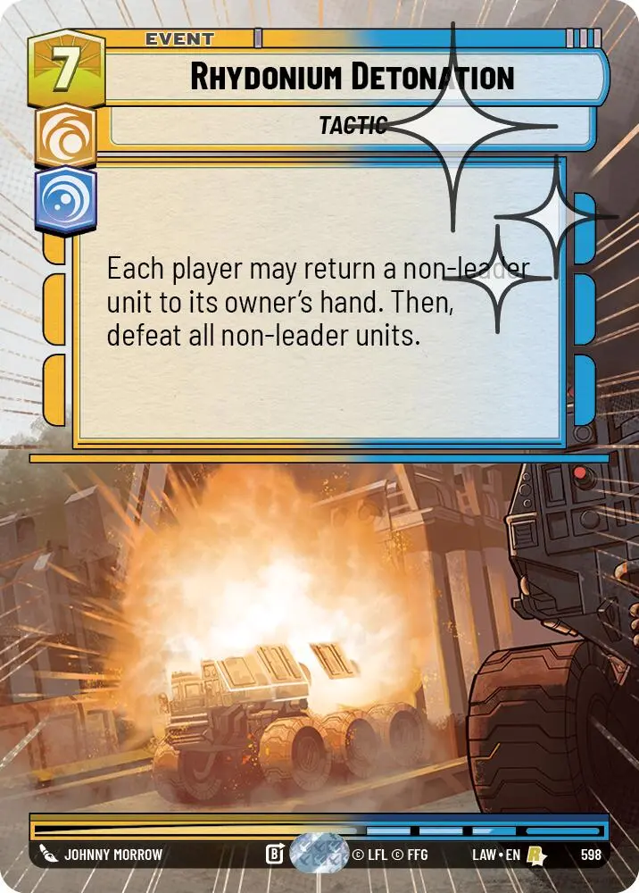Rhydonium Detonation (598) (Hyperspace Foil) (598) [A Lawless Time] 1