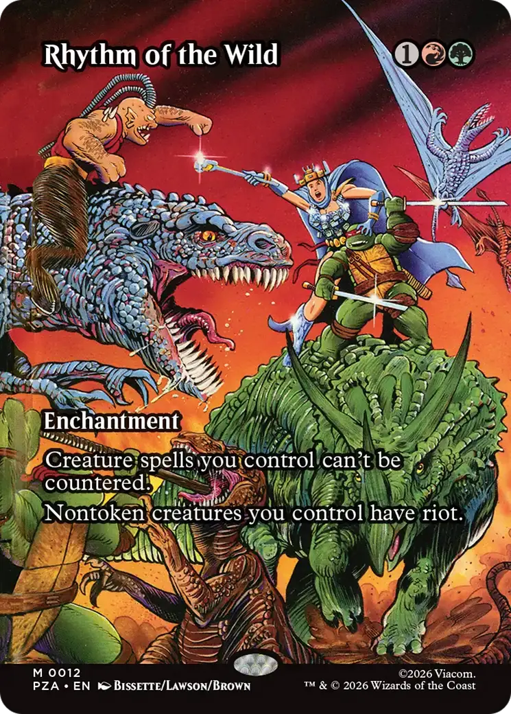 Rhythm Of The Wild (Borderless) [Teenage Mutant Ninja Turtles Eternal-Legal] 1