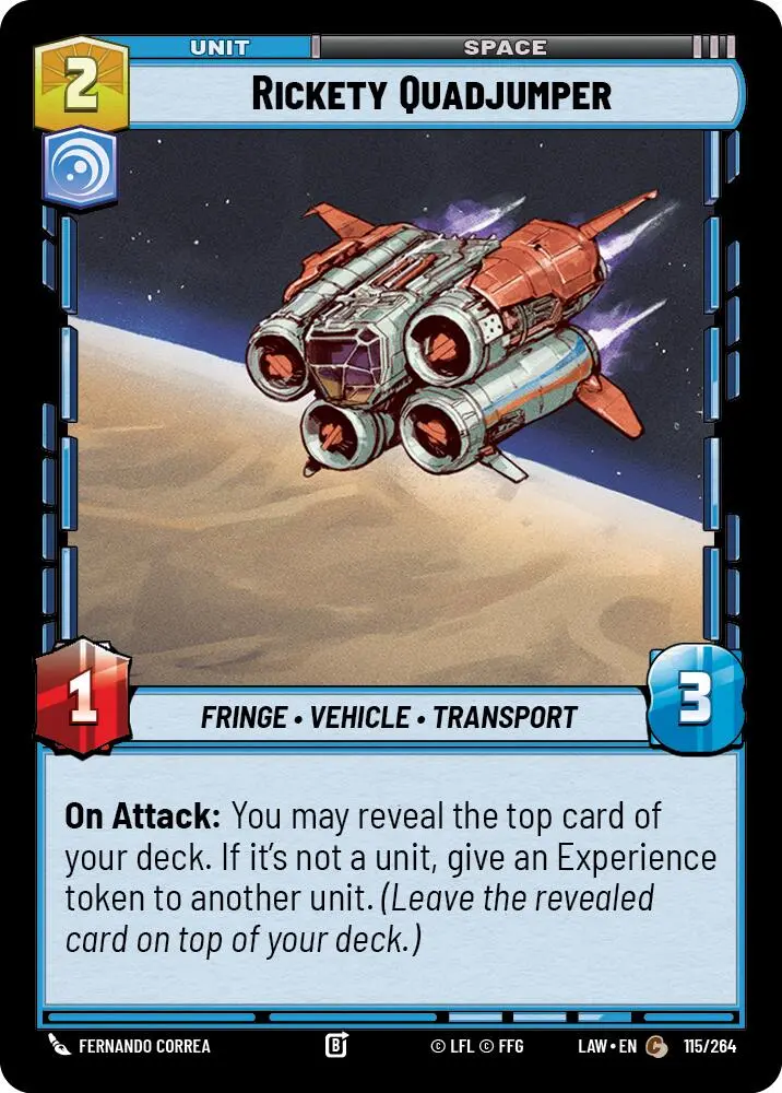 Rickety Quadjumper (115/264) (115/264) [A Lawless Time] 1