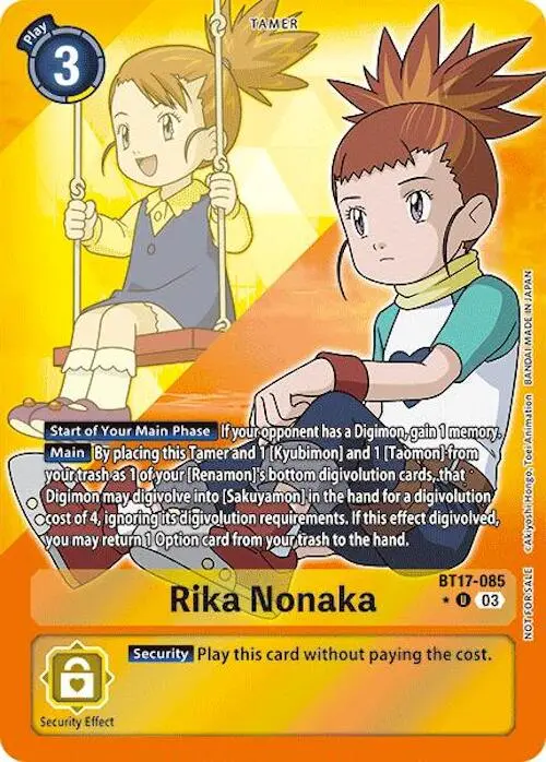 Rika Nonaka [Bt17-085] (Alternate Art) [Secret Crisis] 1