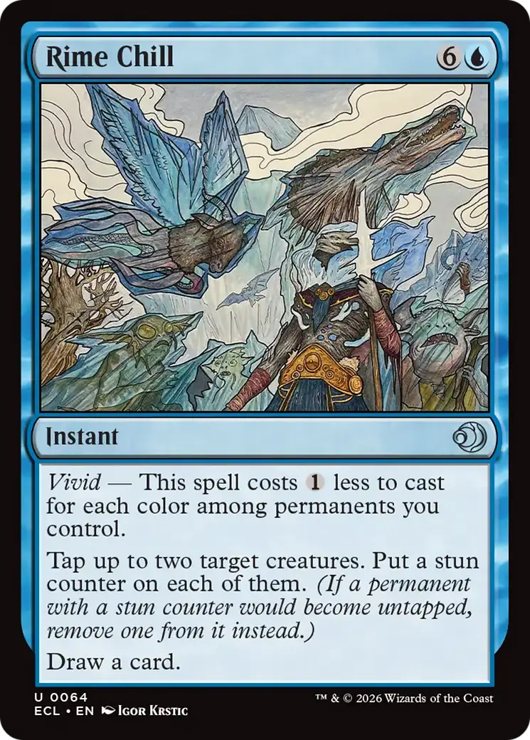 Rime Chill [Lorwyn Eclipsed] 1