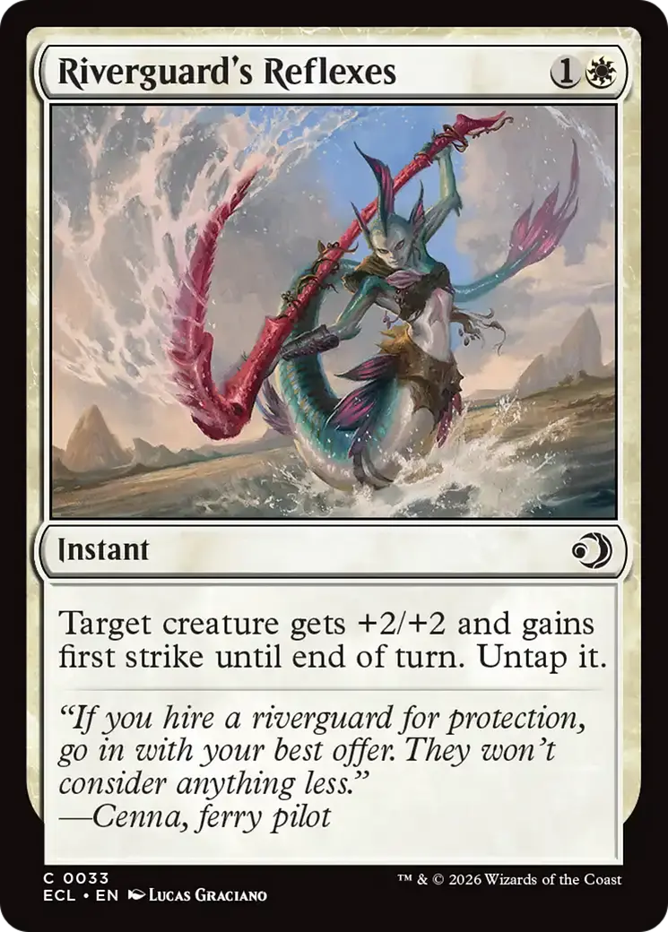 Riverguard's Reflexes [Lorwyn Eclipsed] 1