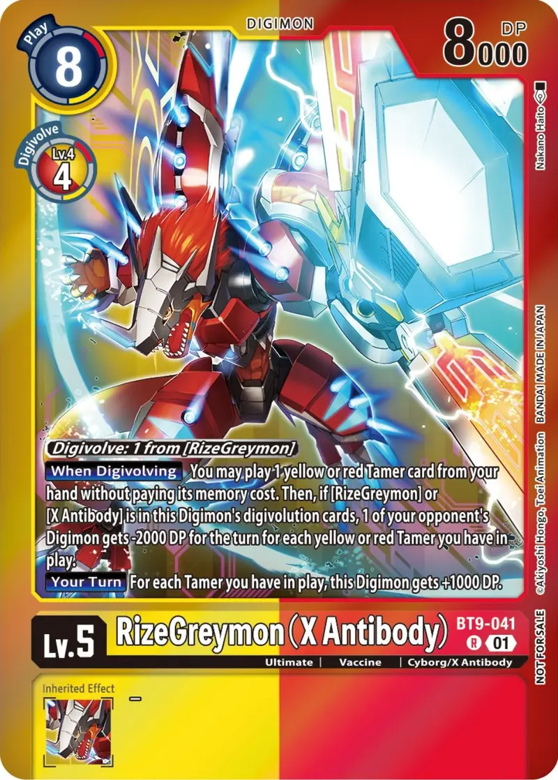 Rizegreymon (X Antibody) [Bt9-041] (Event Pack 5) [X Record Promos] 1
