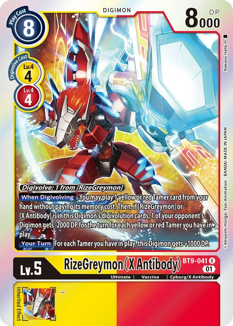 Rizegreymon (X Antibody) [Bt9-041] [X Record] 1