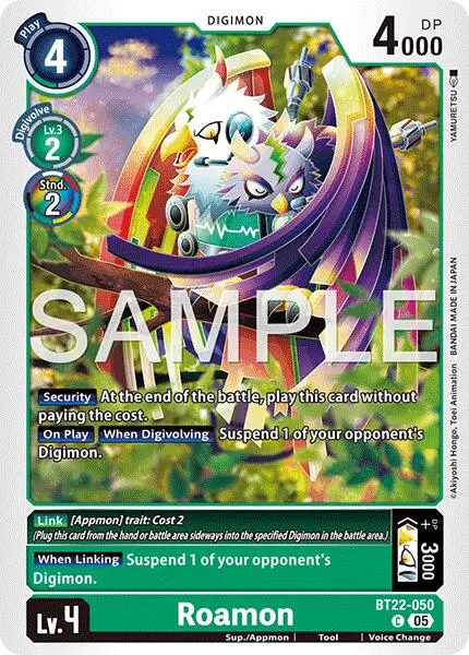 Roamon [Bt22-050] [Cyber Eden] 1