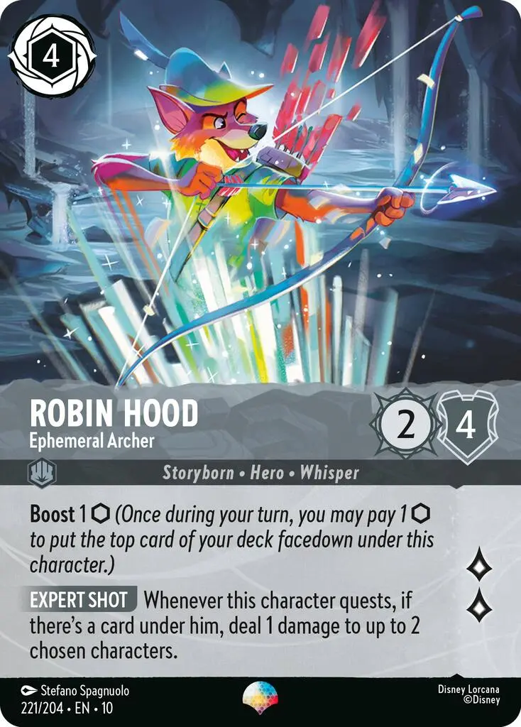 Robin Hood - Ephemeral Archer (Epic) (221/204) [Whispers In The Well] 1