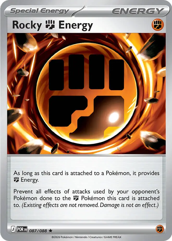 Rocky Fighting Energy (087/088) [Mega Evolution: Perfect Order] 1