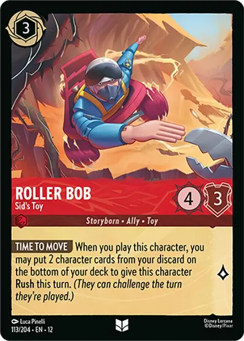 Roller Bob - Sid's Toy (113/204) [Wilds Unknown] 1