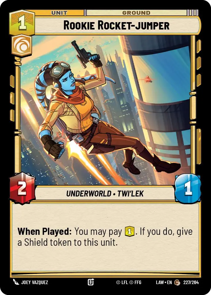 Rookie Rocket-Jumper (227/264) (227/264) [A Lawless Time] 1