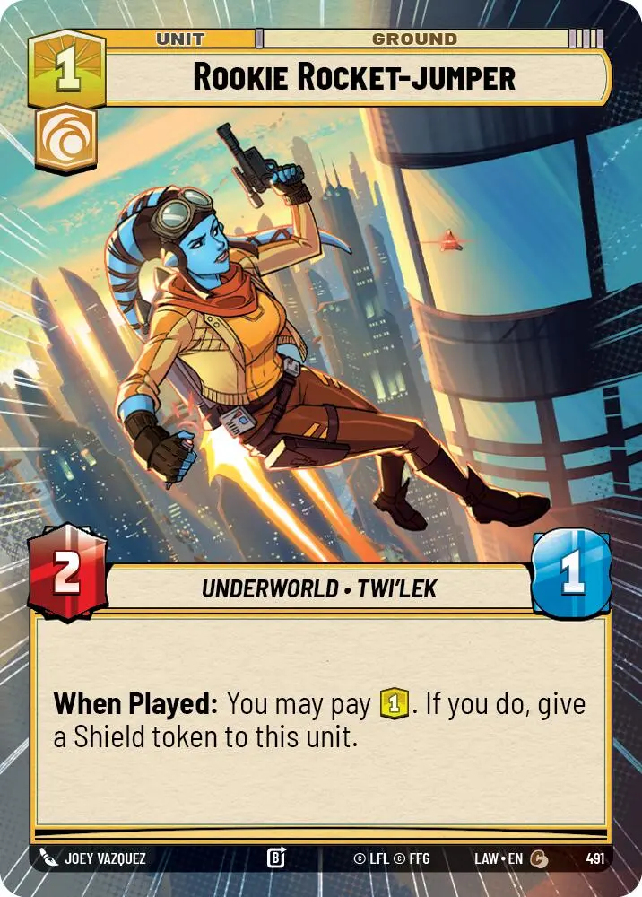 Rookie Rocket-Jumper (491) (Hyperspace) (491) [A Lawless Time] 1