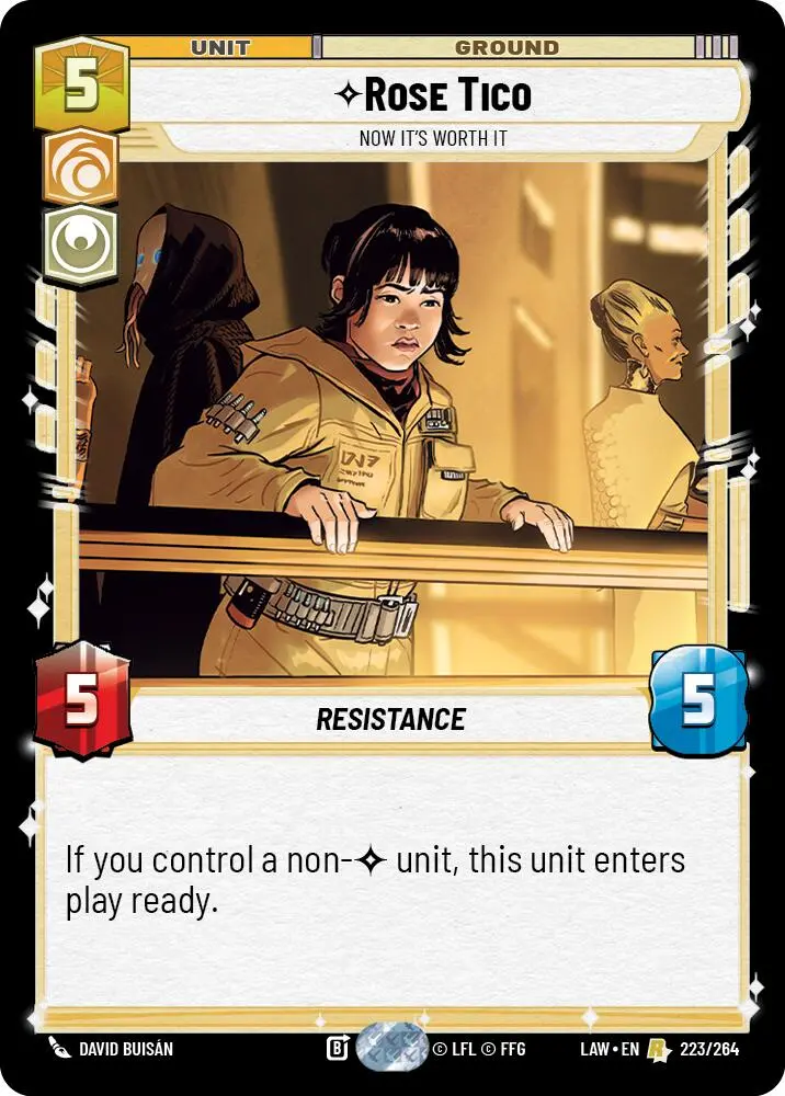 Rose Tico - Now It's Worth It (223/264) (223/264) [A Lawless Time] 1